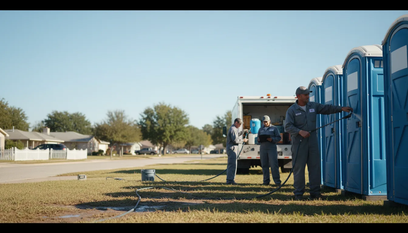 Long-Term Portable Toilet Rental in Lecompton, KS near me